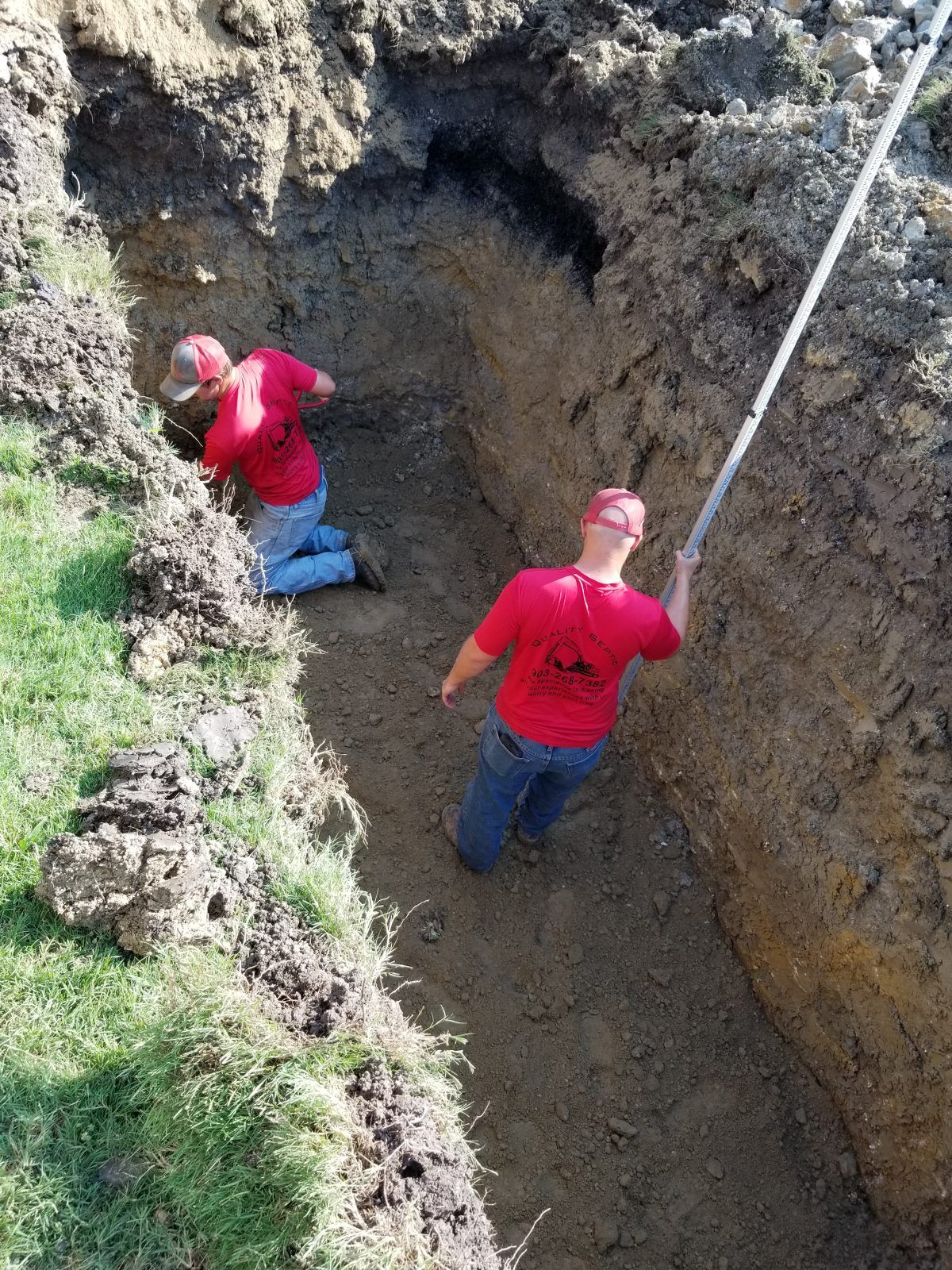 Leveling a pad for install