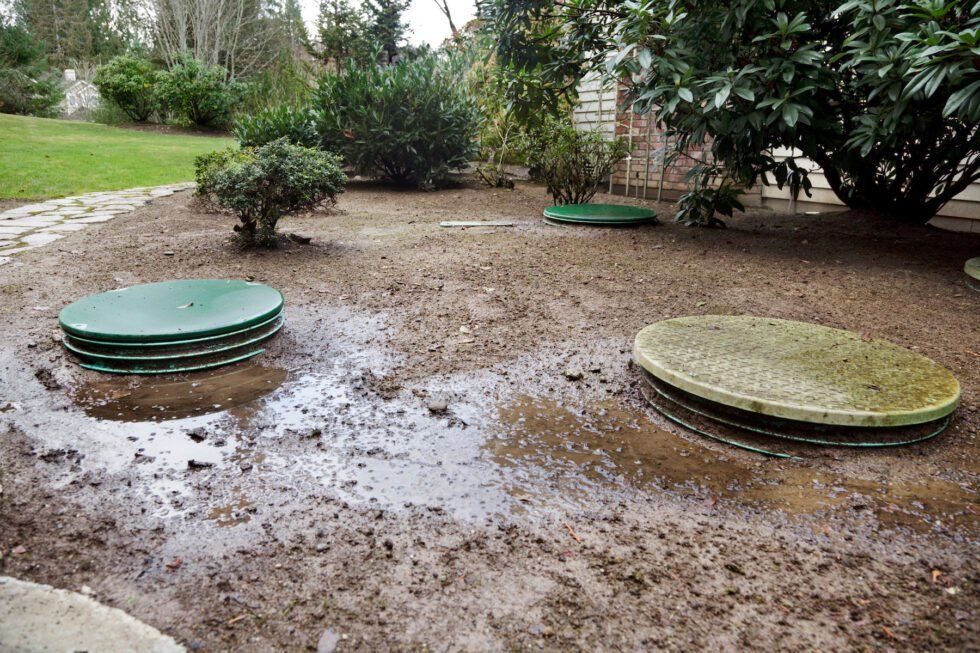 What S Causing Standing Water In Your Yard, Can You Landscape Over Septic Field