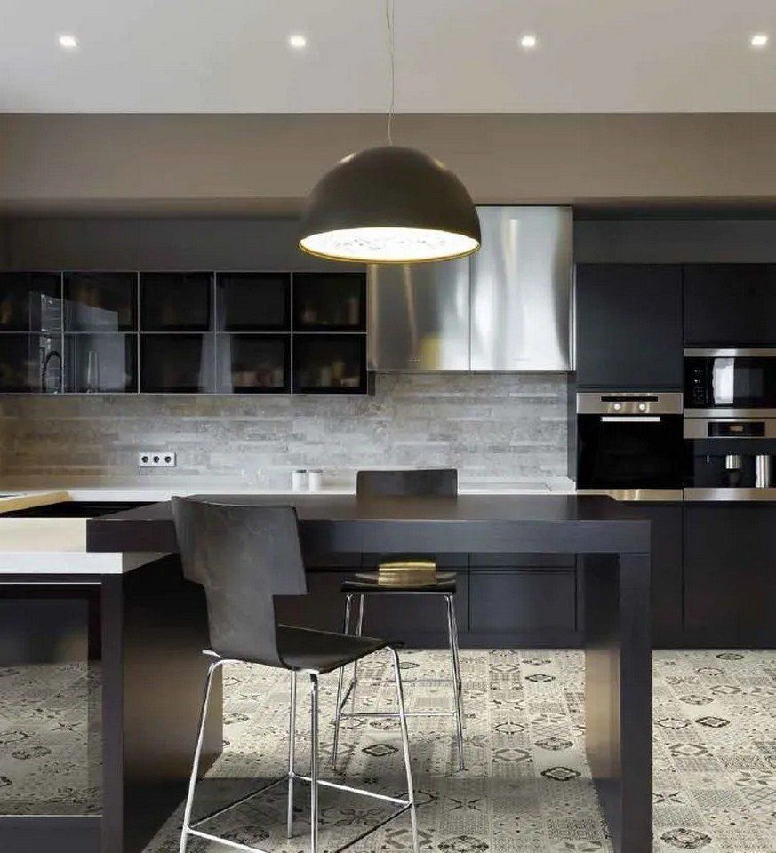 pavimento in legno dentro abitazione dal design elegante