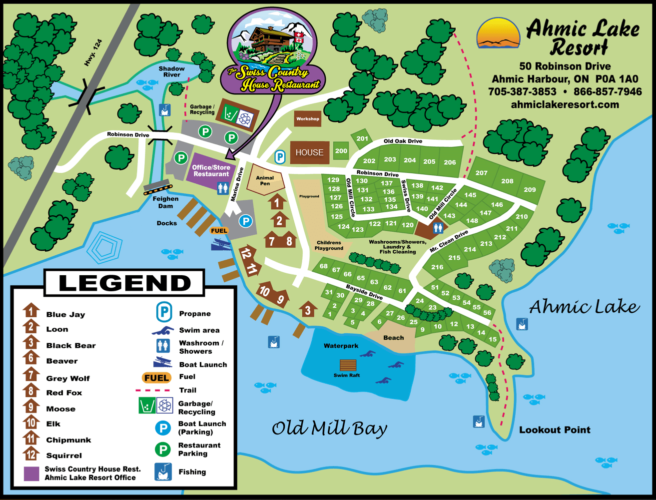 Ahmic Lake Resort - Camping & Rv