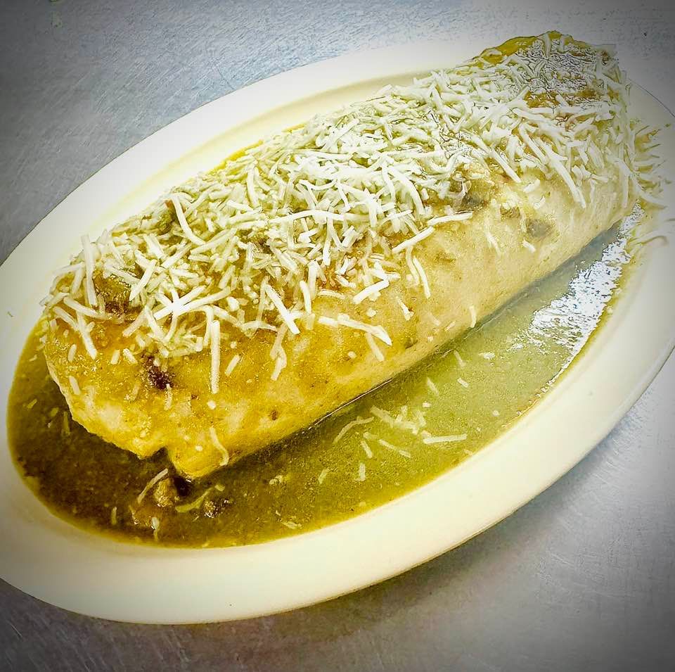 chile verde burrito
