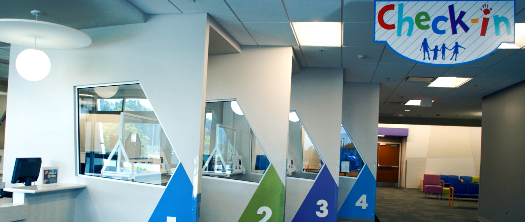 photo of our check-in front office