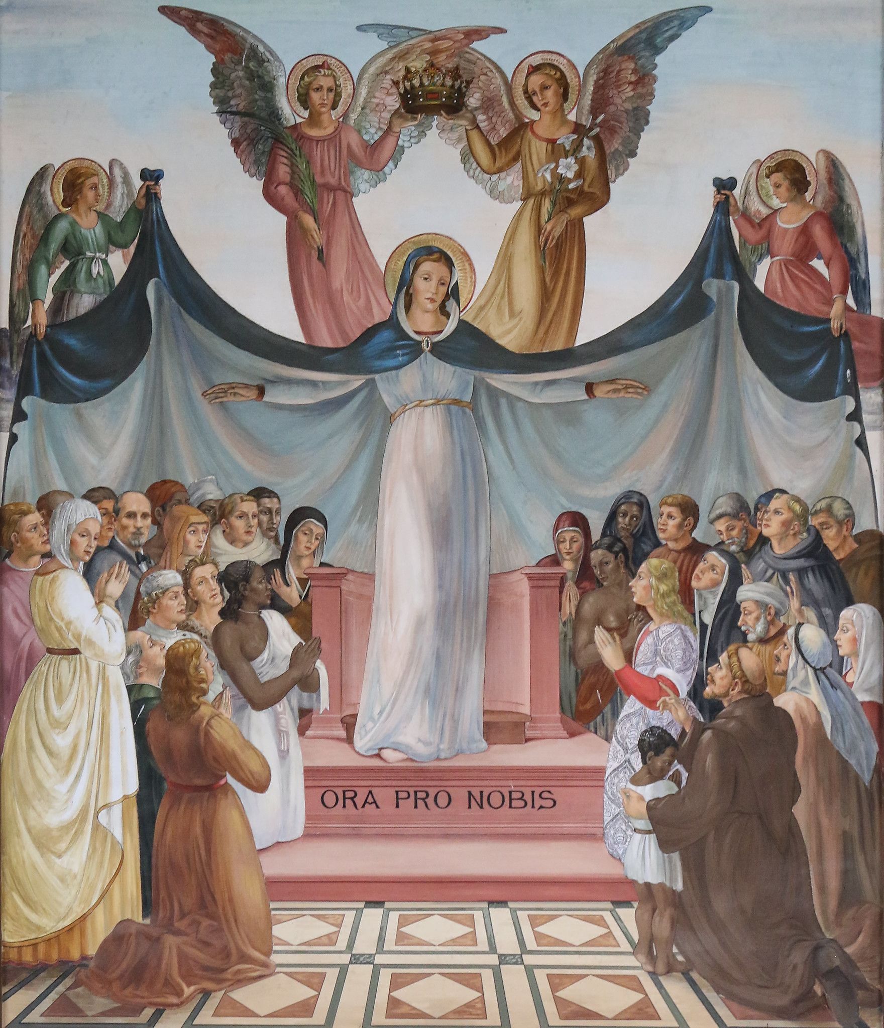 Mary's God-given mission as Mother of the Church was bestowed at Calvary