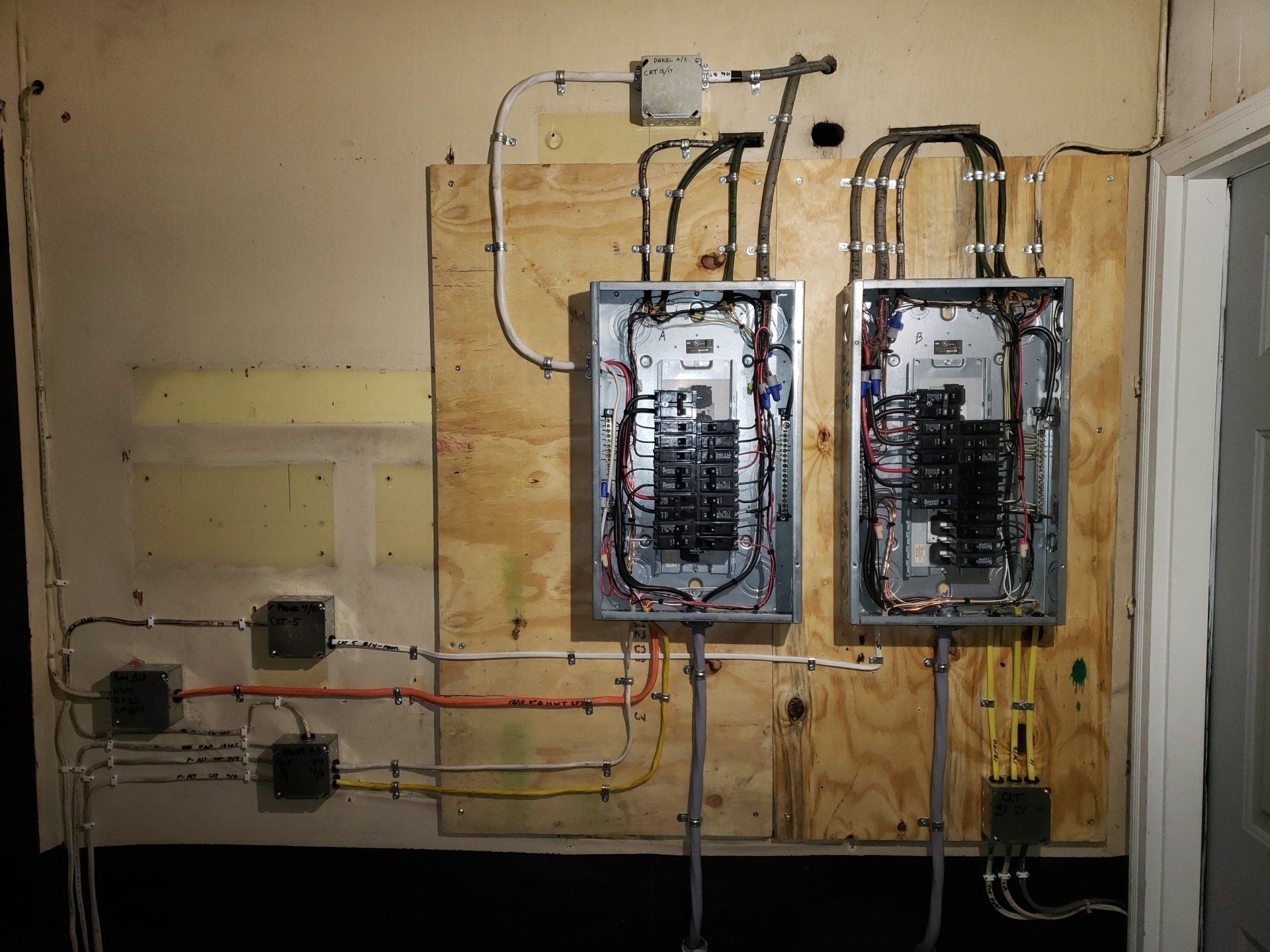 Before and After Pictures of Residential and Commercial Electrician