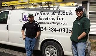 Lineman - Owners of Jeffers & Leek Electric Inc. in 438 Constutition Blvd., New Brighton, PA 15066