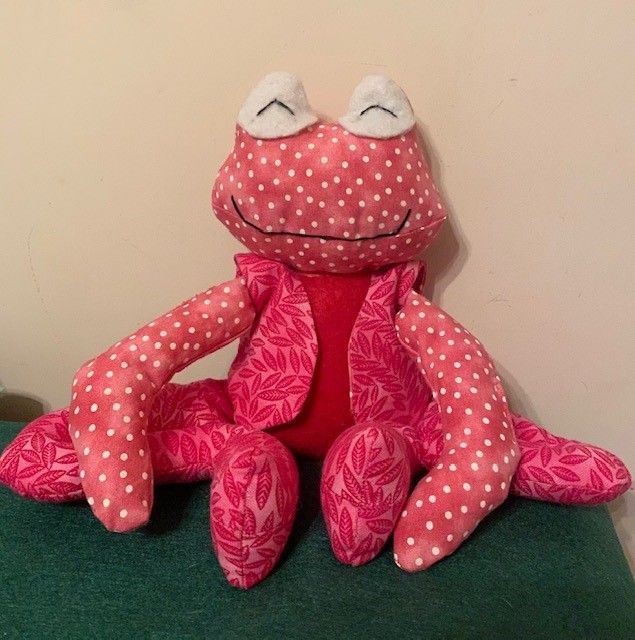 Fritz frog by Wendy