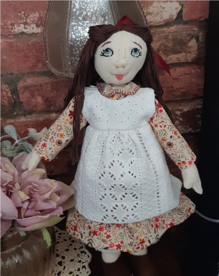 Sally cloth doll by Sarah