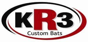 Kr3 custom bats logo on a white background