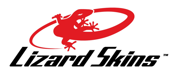 A lizard skins logo with a lizard on it