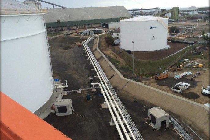 Over Head View Of Electrical Plant — Electricians in Mackay, QLD