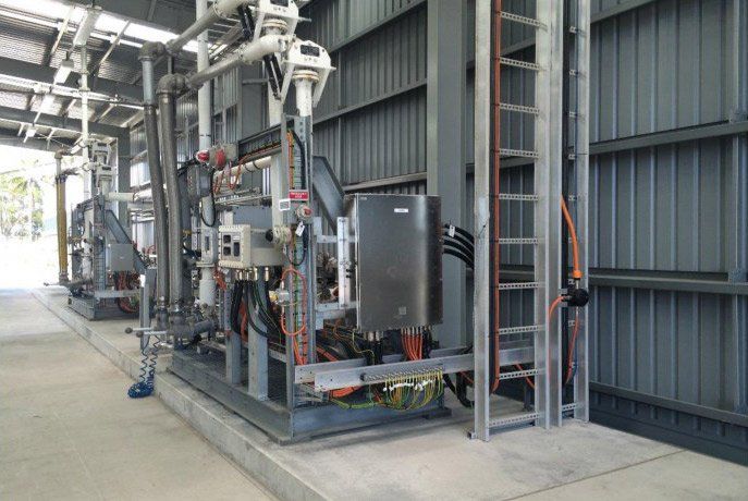 Indoor Electrical Wires — Electricians in Mackay, QLD