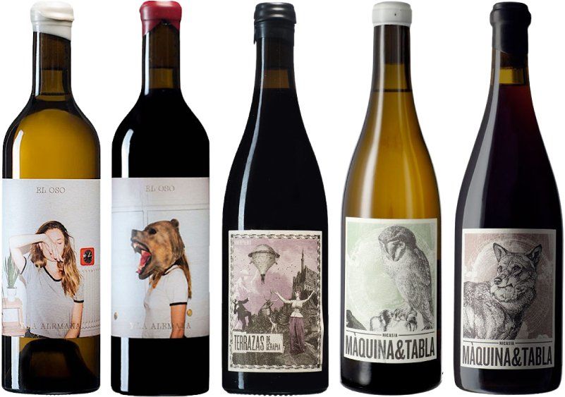 Maquina y Tabla - Line-up of Wines Available in Alberta and Saskatchewan
