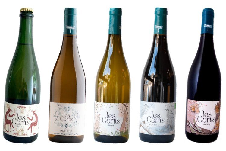Les Cortis Wine lineup