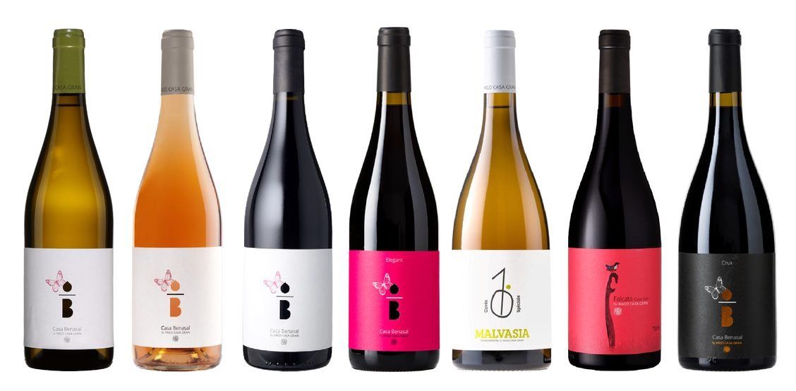 Pago Casa Gran - Line-up of Wines