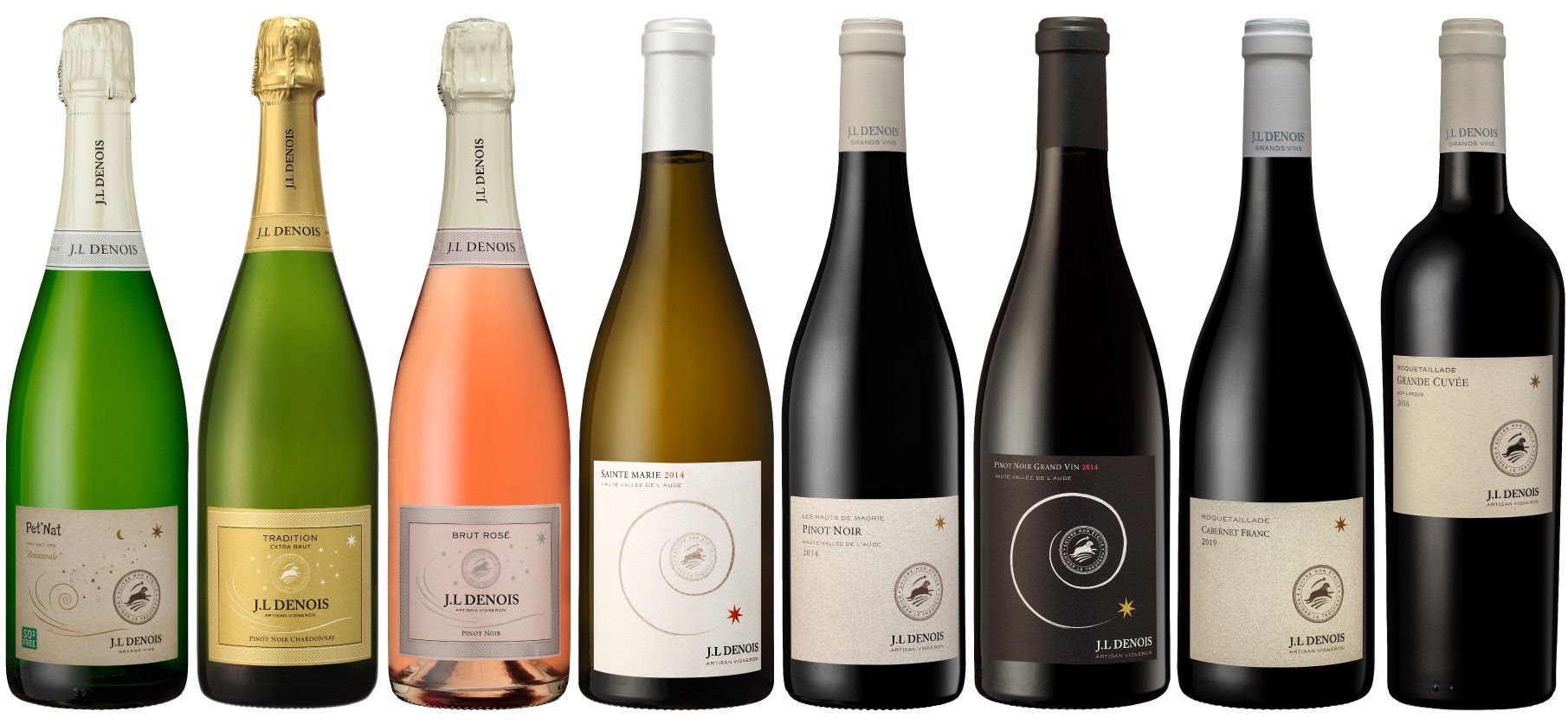 J.L. Denois Line-up of Wines