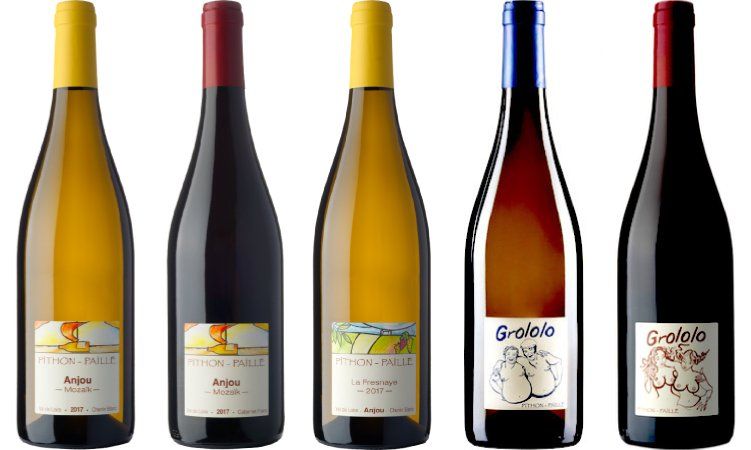 Pithon-Paillé Line-up of Wines