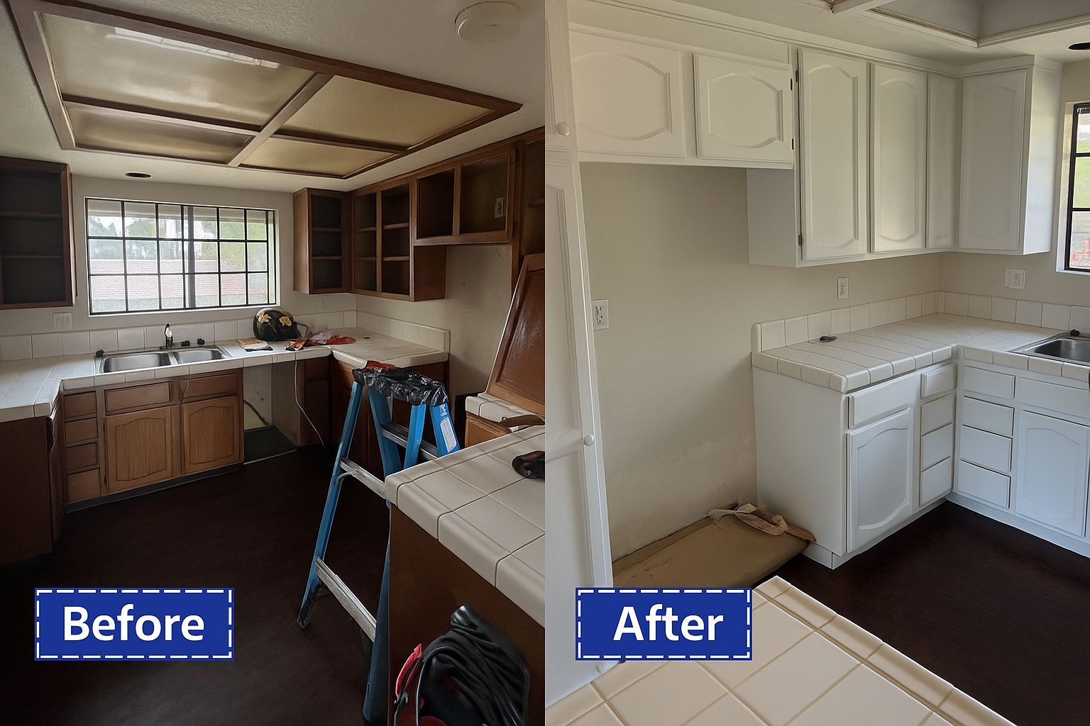 kitchen cabinet painting​
