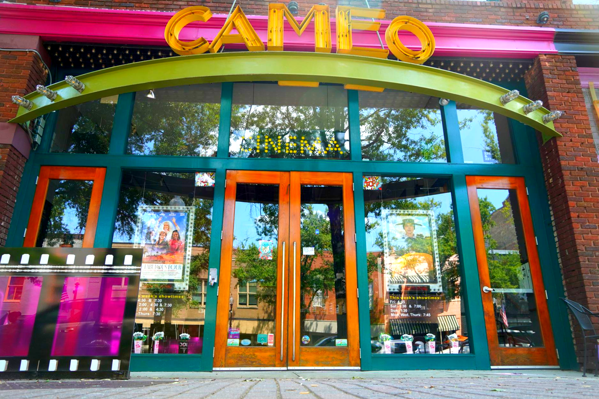 Cameo Art House Theatre in downtown Fayetteville NC | Local landmark featured by Realtor Alexander Carrasco | AgentNow.RealEstate