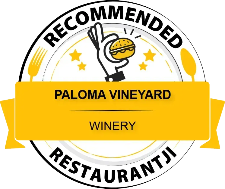 A recommended restaurant logo for paloma vineyard winery