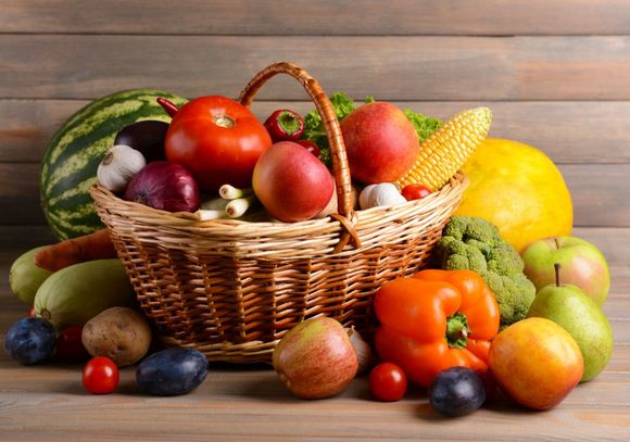 Verdura fresca per alimentazione sana