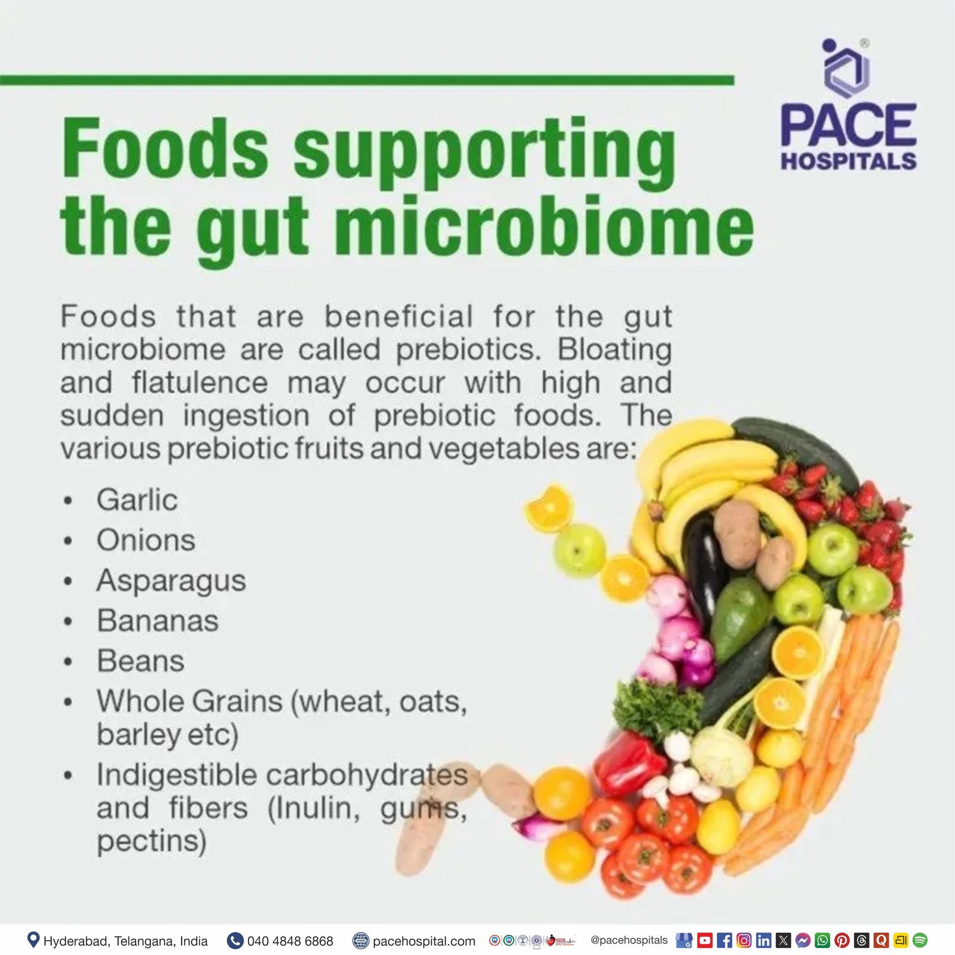 Foods supporting the gut microbiome - World Digestive Health Day, 2026