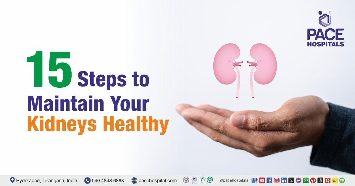 15 Steps to Maintain Your Kidneys Healthy with Simple Lifestyle Habits