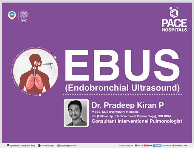 EBUS (Endobronchial Ultrasound) - Procedure, Uses, Complications & Advantages | Dr. Pradeep Kiran Panchadi