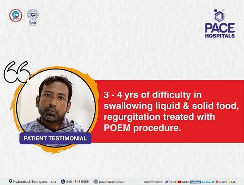 Patient Testimonial - POEM Surgery for Patient to treat swallowing difficulty | best hospital in hyderabad