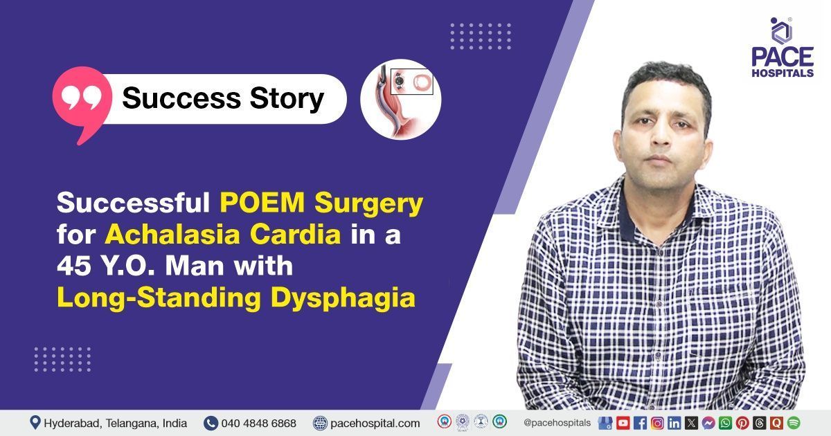 Case study of a 45-year-old patient with severe dysphagia successfully treated at PACE Hospitals
