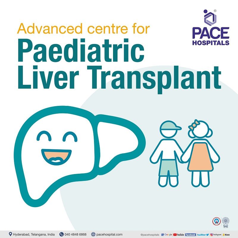 best pediatric liver transplant hospital in Hyderabad, India | pediatric liver transplant cost