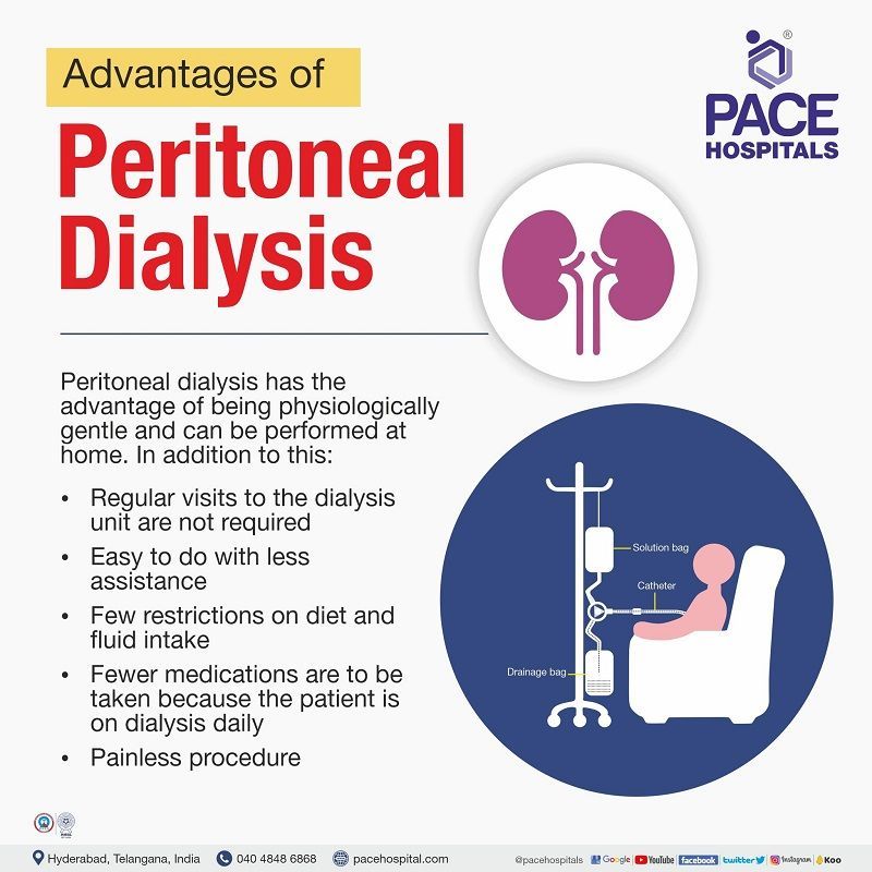 best peritoneal dialysis centers in hyderabad India | peritoneal dialysis procedure near me | advantages of peritoneal dialysis procedure | advantages of hemodialysis over peritoneal dialysis