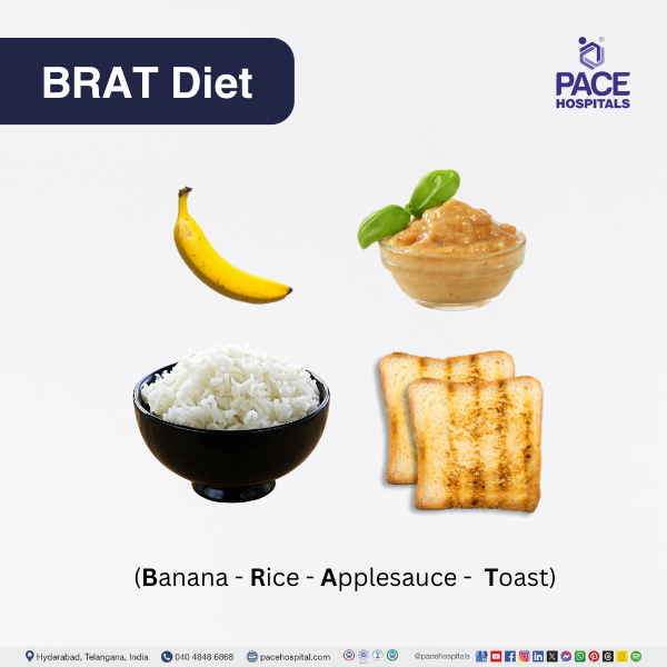 Brat Diet - home remedies for loose motion​
