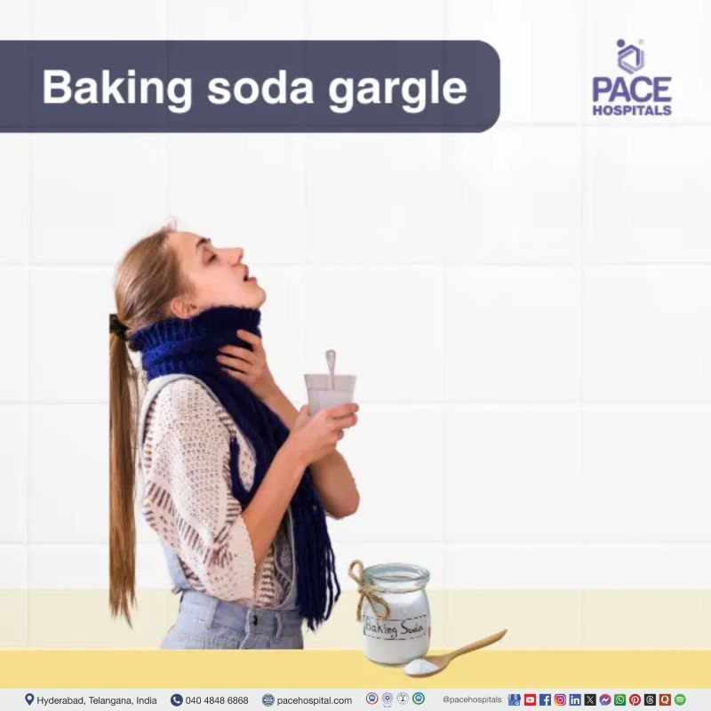 Baking soda gargling Baking soda gargle - home remedies for sore throat | sore throat remedies | sore throat treatment at home | best remedy for sore throat | how to cure sore throat at home