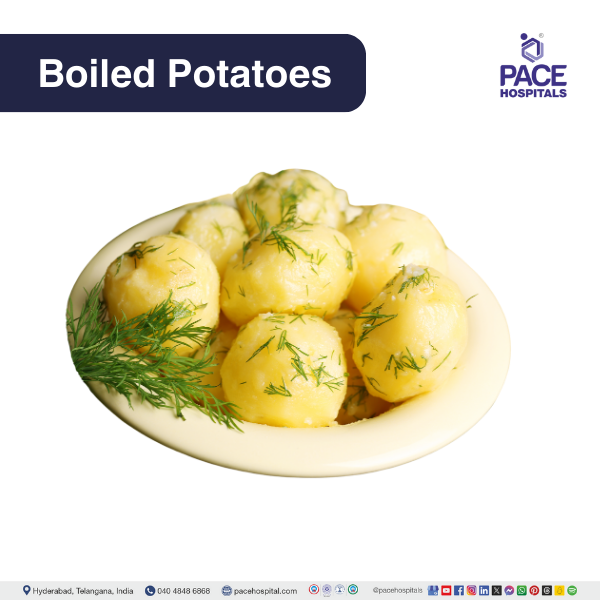 Boiled potatoes - home remedies for loose motion (diarrhoea)​