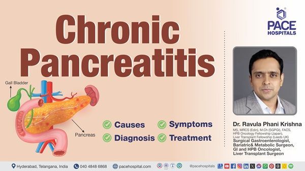 Dr. Ravula Phani Krishna explains chronic pancreatitis causes, symptoms, and treatment in this video