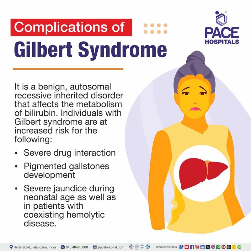 complications gilbert syndrome​
 | gilbert syndrome complications​ | What are the complications of Gilbert syndrome
