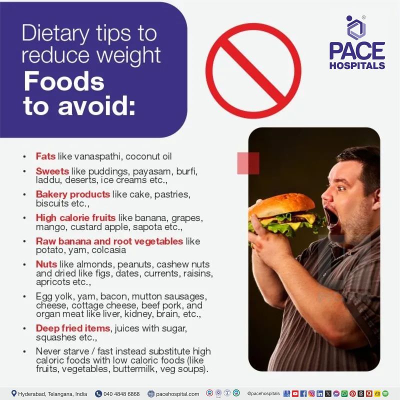 Foods to Avoid for Reduce Weight diet tips to reduce belly fat | food to avoid for obesity
