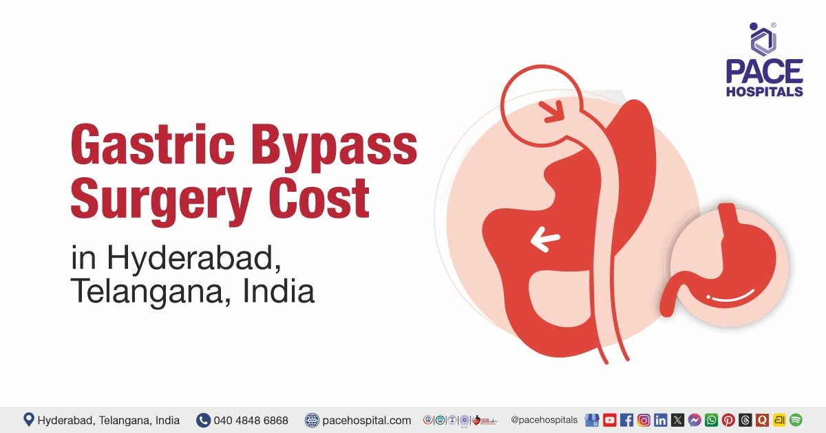 Cost of Gastric Bypass Surgery in Hyderabad at PACE Hospitals, Gastric Bypass Surgery cost estimate