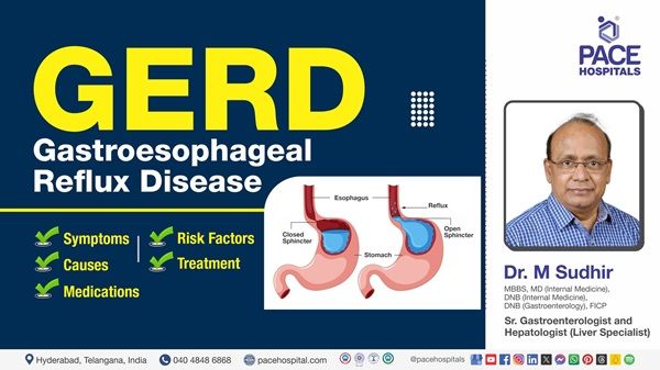 Video of Dr. Sudhir from PACE Hospitals explaining the symptoms of GERD and how to identify them.