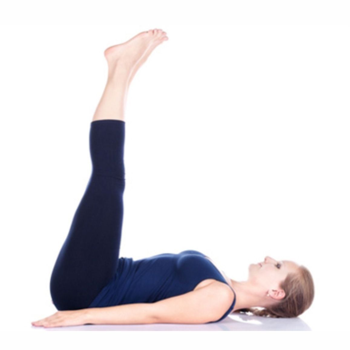 Gentle inversion yoga pose for IBS Patients