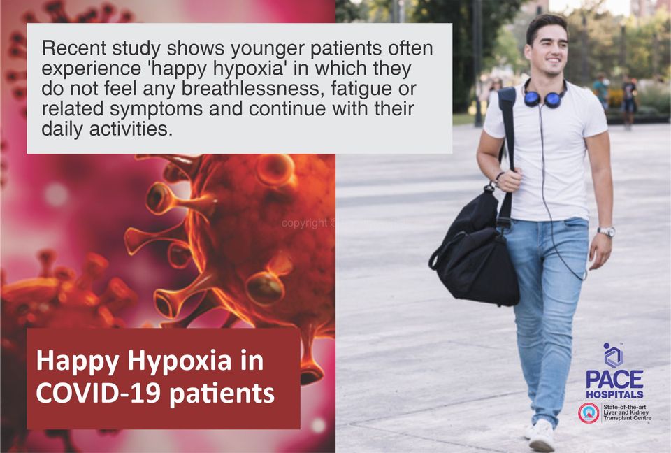 Happy hypoxia in COVID-19 patients - Pace Hospitals