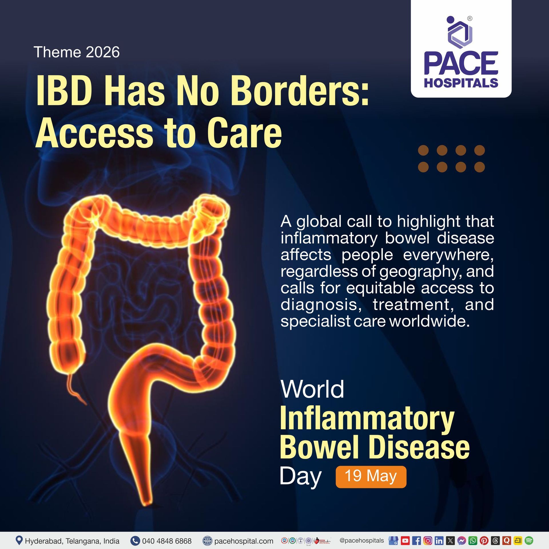 World inflammatory bowel disease day 2026 theme | World IBD day 2026 theme