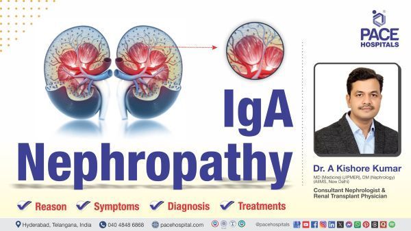 IgA Nephropathy symptoms, causes & treatment explained by Dr. A Kishore Kumar from PACE Hospitals