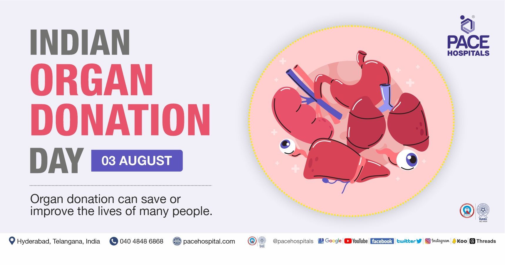 Indian Organ Donation Day 03 August 2023 - Importance, Resolution & History