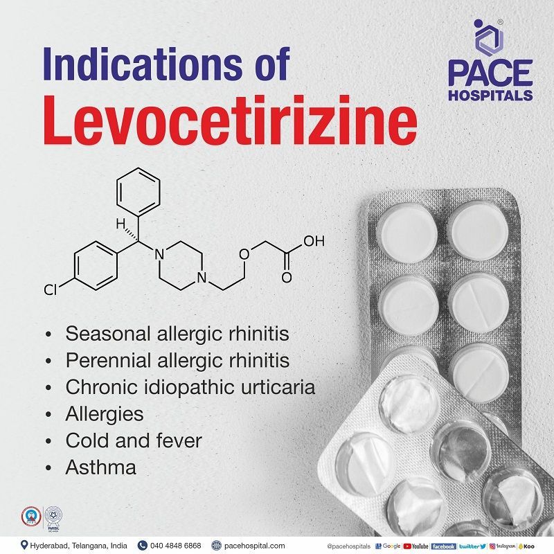 levocetirizine indications | indication of levocetirizine tablet | levocetirizine dihydrochloride indication | levocetirizine drug indication | levocetirizine indications and usage