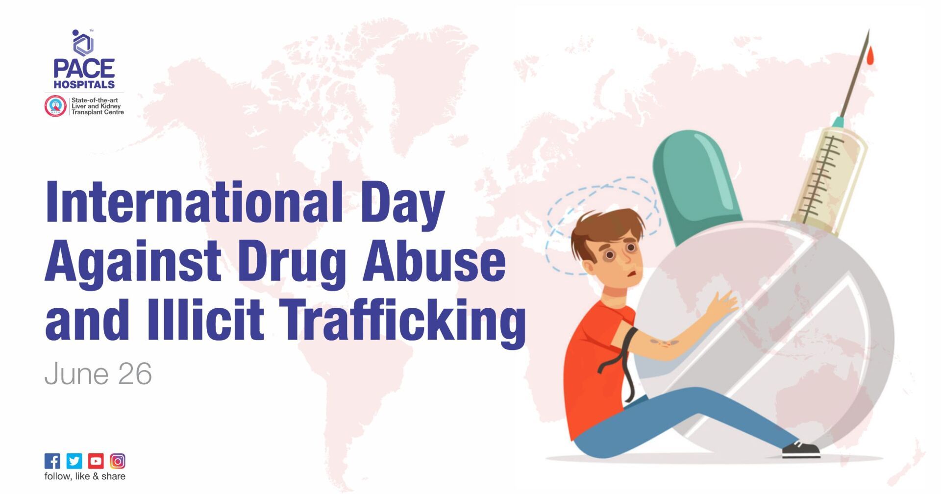 International day against drug abuse and illicit trafficking - 26 June 2024 | World Drug Day 2024