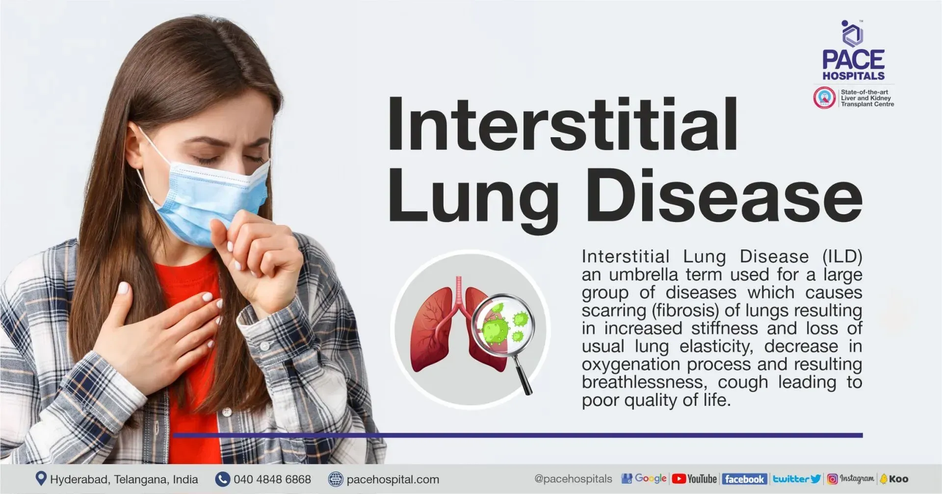 Interstitial lung disease causes & symptoms  | Interstitial lung disease treatment in India | ILD 