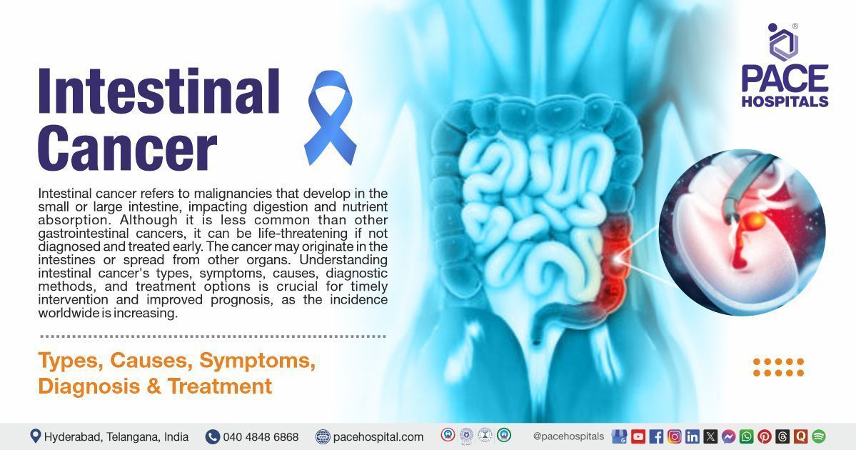 small intestinal cancer symptoms | intestinal cancer treatment in India | large intestine cancer