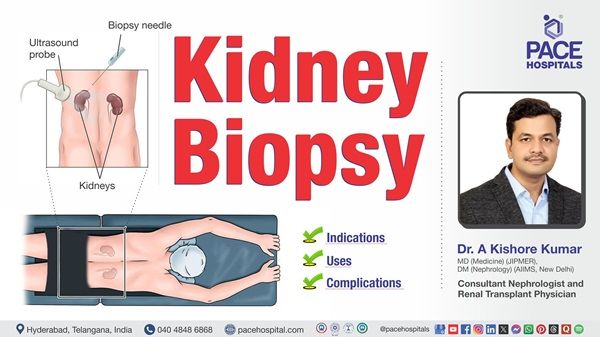 In this video, Kidney Biopsy Indications & Tests Explained by Dr. A Kishore from PACE Hospitals, Hyd