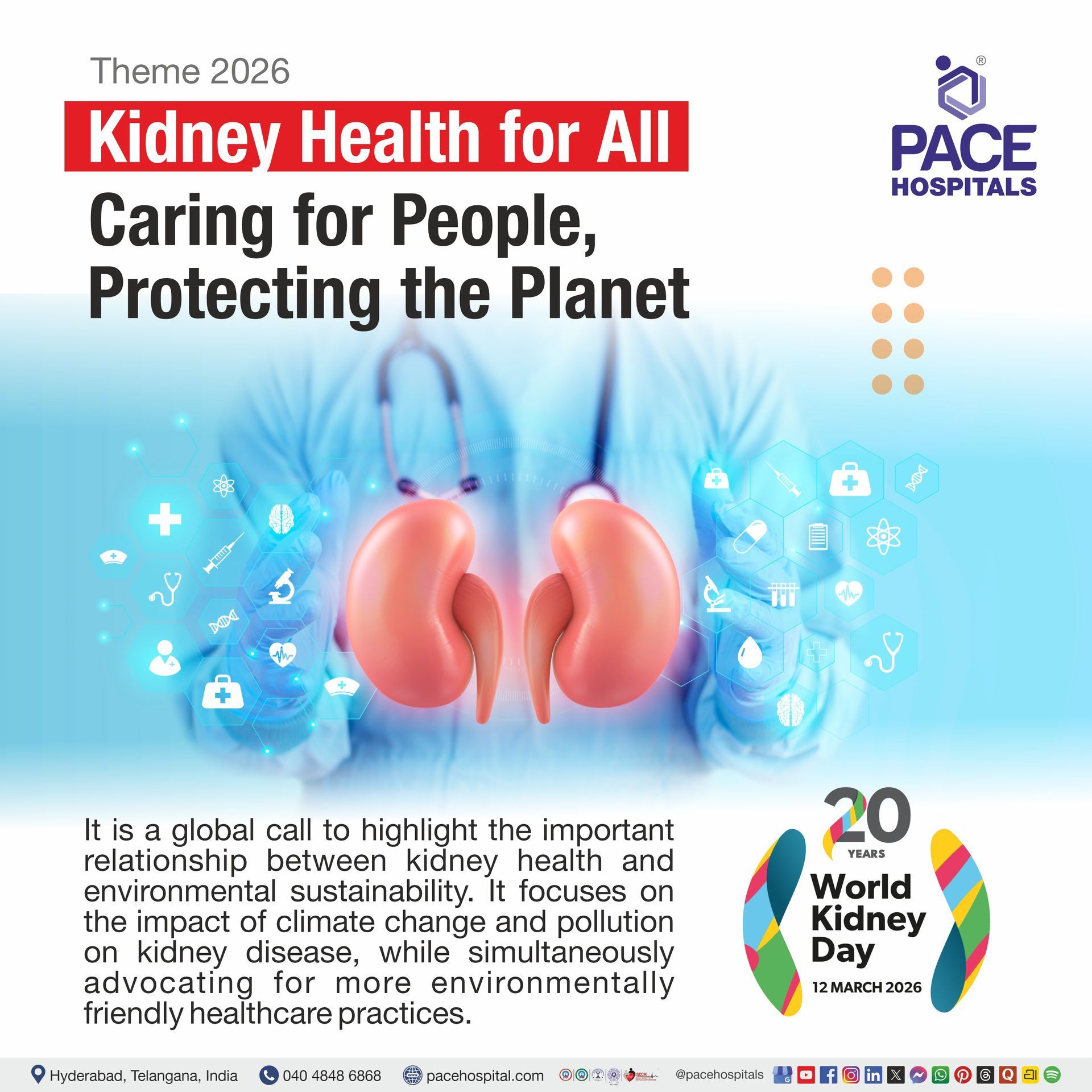 Theme of World kidney day 2026 | World kidney day 2026